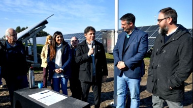 Con palos a la oposición, Kicillof inauguró las obras de un Polo Educativo en Miramar