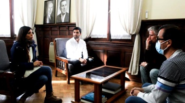 Navarro: Daniela Vilar y Facundo Diz firmaron un Convenio de políticas ambientales