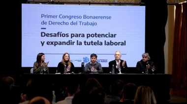 Ruiz Malec en su último acto como ministra: “El Derecho Laboral tiene que mejorar la vida de los trabajadores”