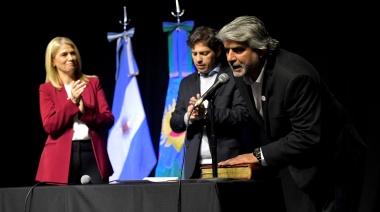 Correa juró como nuevo ministro de Trabajo de Kicillof