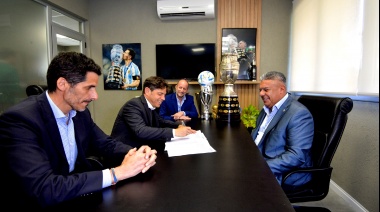Kicillof y AFA firmaron un acuerdo para garantizar el derecho a la identidad en los clubes