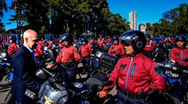 Larreta reforzó el cuerpo motorizado de la Policía de la Ciudad para combatir la inseguridad