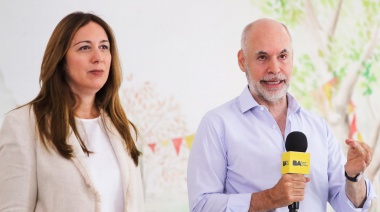 Reapareció Vidal y se mostró en un acto con Larreta: ¿Nueva candidata en CABA?