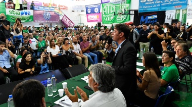 Kicillof, en tono electoral: “Venimos a decirle nunca más al neoliberalismo en la Argentina y en la Provincia”