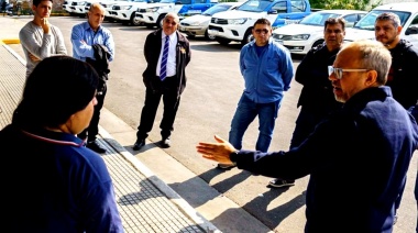 Valenzuela anunció medidas de seguridad para colectiveros y pasajeros en Tres de Febrero