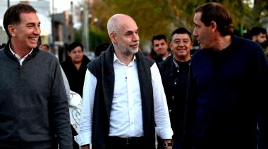 Larreta y Santilli visitaron a Garro: “Si no hay acuerdo competiremos en los 22 municipios”