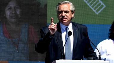 Alberto reapareció en público luego del mazazo de Máximo Kirchner y habló sobre “Unión por la Patria”
