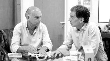 Gesto de unidad: almuerzo a solas entre Grindetti y Santilli para planificar la campaña