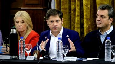 Megacumbre en La Plata: Kicillof, Máximo y Massa agrupan a la resistencia peronista de la Provincia