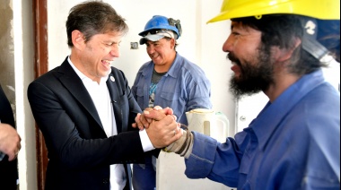 Kicillof puso manos a la obra y gestionó un recurso para garantizar más obra pública