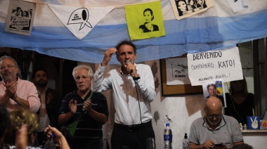 Con un guiño a la militancia peronista, Katopodis apuntó contra la gestión de Milei