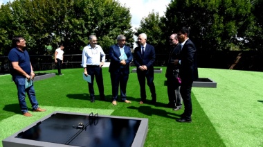 Tras las fotos de los cuerpos apilados, Alak inauguró un nuevo osario en el Cementerio de La Plata