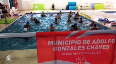 El municipio de Chaves fue sede del segundo encuentro Regional de Aquagym