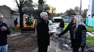 Alak avanza con obras para mejorar la infraestructura urbana en El Rincón