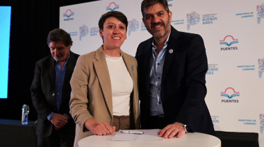 Lucía Gómez participó del Programa Puentes en Mar del Plata y firmó un nuevo convenio para Chaves