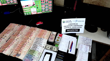 La Lotería bonaerense realizó allanamientos por juego ilegal y apuestas