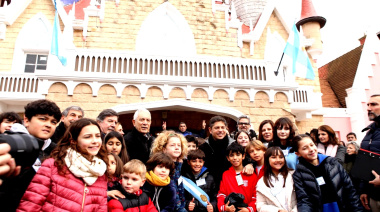 Alak y Kicillof inauguraron la puesta en valor de la República de los Niños de cara a las vacaciones