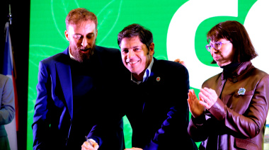Kicillof y Otermín apuntaron contra el “negacionismo” de Milei sobre el cambio climático