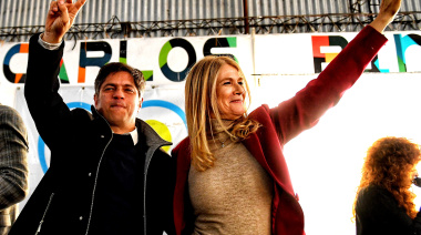 Magario convocó a votar estas elecciones para elegir entre “más ajuste o ponerle freno a Milei”
