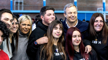 Cascallares y Eichel compartieron una jornada con egresados de escuelas secundarias de Brown