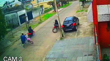 Motochorros atacaron a un cartero que se desplazaba en bicicleta por La Matanza