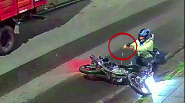 Policía de civil se resistió a un robo y baleó a un motochorro en La Matanza