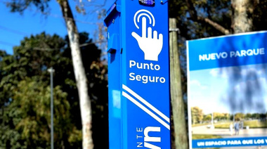 El municipio de Brown llegó a los 100 “Puntos Seguros” instalados en las doce localidades