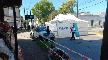 A seis cuadras de la Municipalidad, un policía de civil abatió a un presunto ladrón