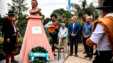 Cascallares encabezó un emotivo homenaje por el “Día de la Soberanía Nacional” en Brown