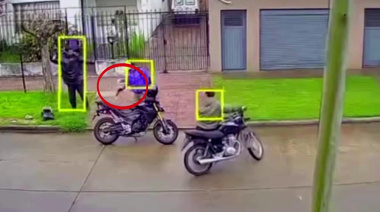 Arde San Martín: violentos motochorros sorprendieron a un mensajero y no le dejaron nada