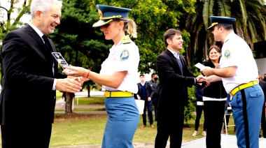 Kicillof y Alak inauguraron nuevo edificio de la Escuela de Cadetes Penitenciarios