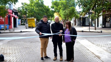 Tras reclamos de comerciantes y vecinos, Alak inauguró el nuevo centro comercial de Cantilo en City Bell