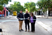 Tras reclamos de comerciantes y vecinos, Alak inauguró el nuevo centro comercial de Cantilo en City Bell
