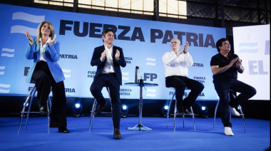 Kicillof y Taiana pidieron “ser más peronistas que nunca” y decirle a Milei “hasta acá llegaste”