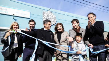 Kicillof inauguró obras en el interior y marcó la distancia con Milei: “Nosotros seguimos invirtiendo”