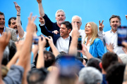 Kicillof, Magario, Massa, Taiana e intendentes cerraron la campaña con fuerte mensaje anti Milei