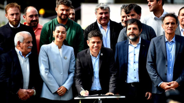 A 500 días del gobierno de Milei, Kicillof denunció que paralizar la obra pública es “criminal”