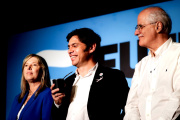Kicillof se mostró junto a Taiana y criticó la campaña de Milei tras los dichos de Trump