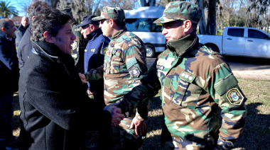 Kicillof inauguró la nueva sede de la Policía Científica en Bolívar junto a intendentes y ministros