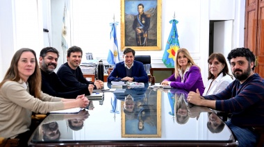 Kicillof congregó ministros y legisladores para impulsar plan de acción para la planta de GNL