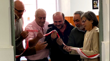 Malaisi participó de la reinauguración de la Casa Radical de San Andrés de Giles