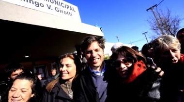 Kicillof inauguró obras de ampliación en un Hospital Municipal de Tres Lomas