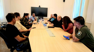El municipio de Magdalena recibió la visita Subsecretaría provincial para coordinar acciones de seguridad rural