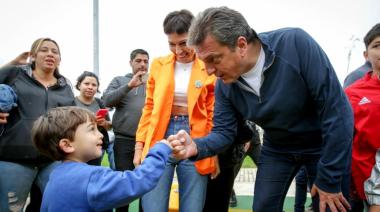 Massa visitó a Mayra Mendoza en Quilmes y apuntó a reconquistar el voto joven