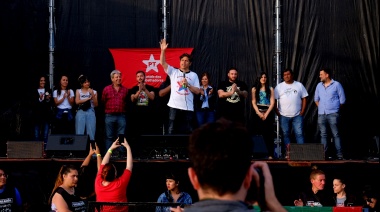 Kicillof dijo presente y encabezó el cierre de campaña de Lula en La Plata
