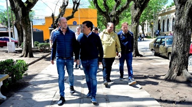 Insaurralde visitó Baradero y San Pedro para revisar la agenda de obras en los distritos