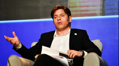Kicillof pidió al FMI que investigue a Kristalina Georgieva por pedir que voten a Milei