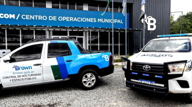 En Almirante Brown instalaron nuevas cámaras de última tecnología para vigilancia del distrito