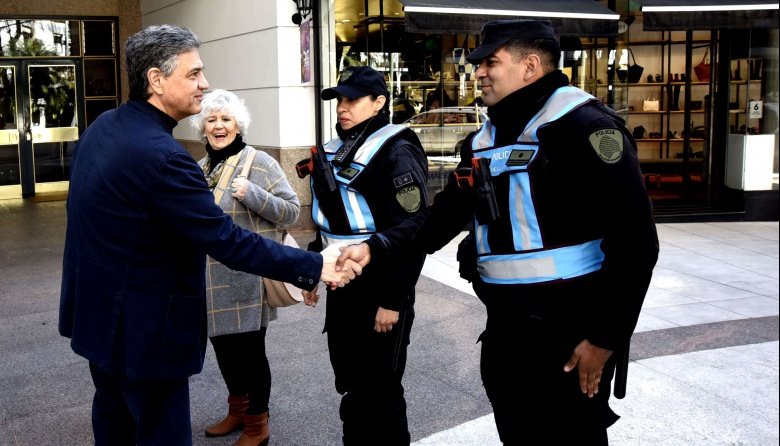 Jorge Macri anunció el uso de pistolas de baja letalidad para la Policía de la Ciudad