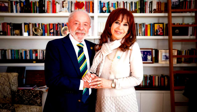Cristina recibió a Lula en su prisión domiciliaria y destacó que vive un “terrorismo de Estado de baja intensidad”